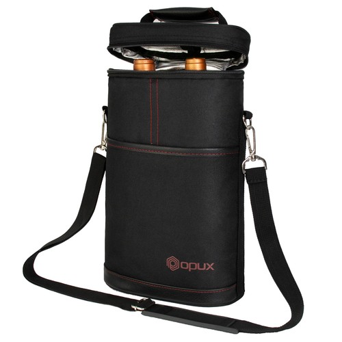 Wine carrier bag insulated - bag,