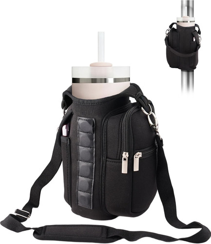 Magnetic tumbler carrier bag - tumbler,