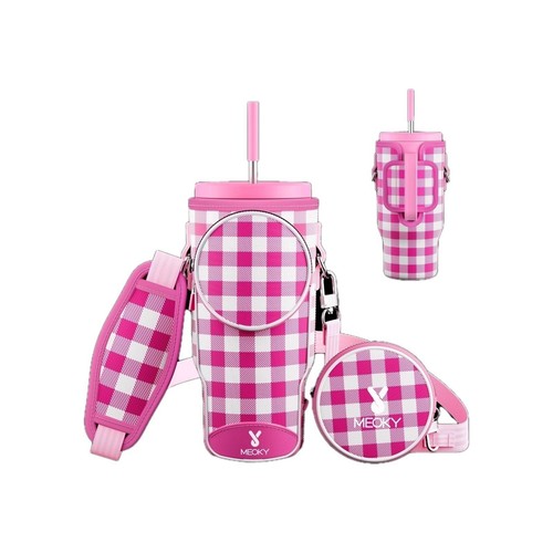 Meoky pink gingham water - pink,