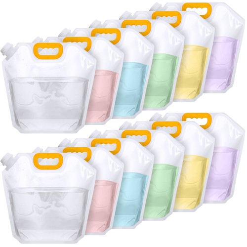 Clear collapsible water bags - collapsible,